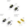 Portable Led Flashlight For Typec Smartphones With High Brightness And Compact Design