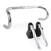 Fixed Gear Bullhorn Handlebar 6061 Aluminum Road Bike Multiple Hand Positions