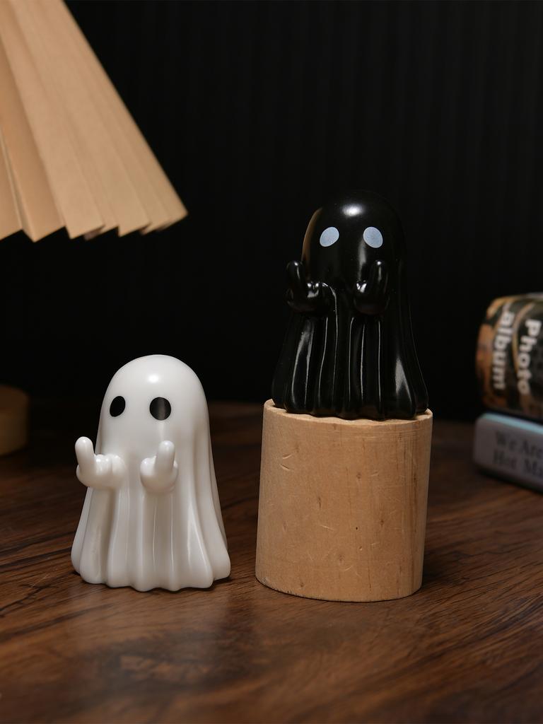 New Product Festival Cute White Ghost Party Decoration Courtyard Ornament Study Desk Decoration Small Ornament Gift for Guests