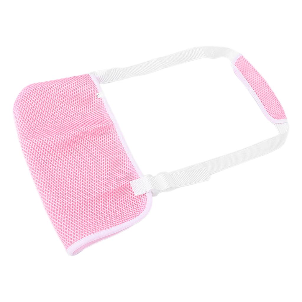 Arm Shoulder Sling Breathable Mesh Adjustable Strap Simple Operation Elbow Stabilizer for Fracture SprainL