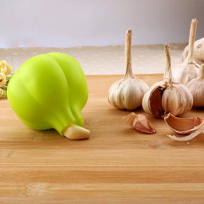 Silikónový lis na drvenie cesnaku Kitchen Gadget škrabka na zeleninu Domáci nástroj