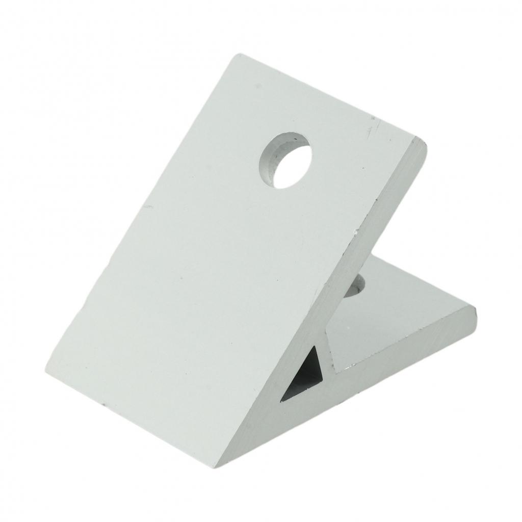 45 Degree Angle Bracket Aluminum Profile Joint Flange Nuts High Hardness