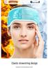 Gel Beads Cooling/Heating Forehead Band - Reusable Ice Pack for Pain Relief