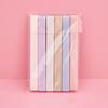 Yousheng 6Pcs Pastel Highlighter Pen Set for Students Large Capacity Eye-Care Markers for Journaling Notes Quick-Dry Dual-Tip Highlighters Cute School