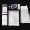 100Pcs Sealable Plastic Transparent Small Packaging Bag For Jewelry