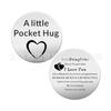 Cross-border PockHug Pocket Hug Decision Coin Keychain with Leather Case