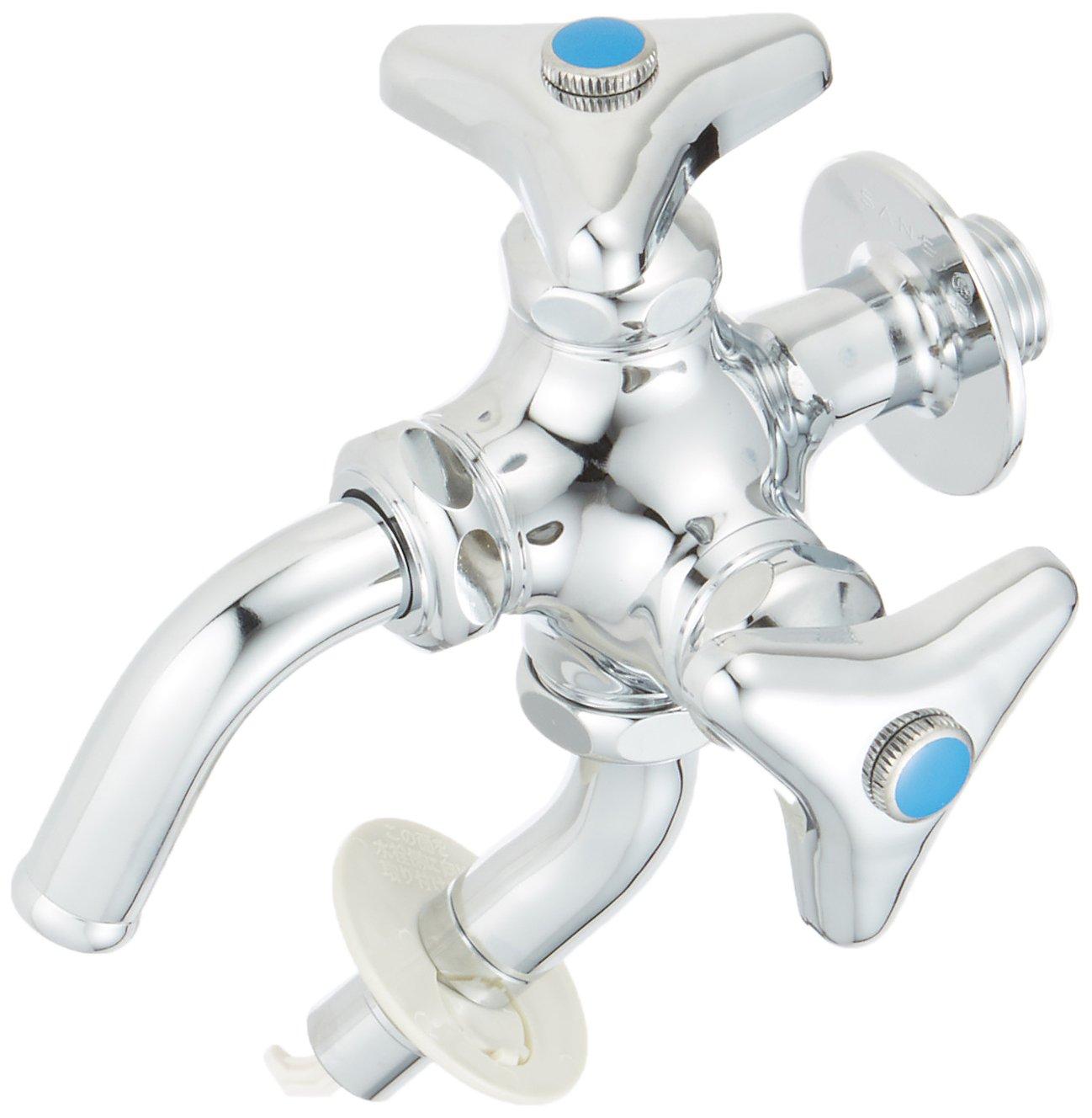 

SANEI Two-Port Horizontal Faucet for Washing Machine, F123TV-1-13