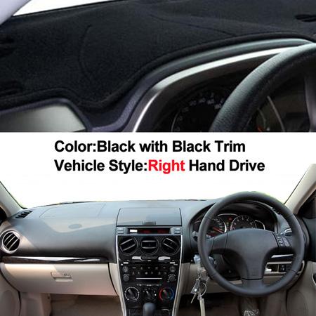 2 Layer Car Inner Dashboard Cover Sun Shade Pad For Mazda 6 MPS / Atenza 6 Mazdaspeed 2003 2004 2005 2006 2007 2008 Dashmat Pad