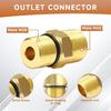 2lots Heavy Type Pumps Outlet Adapters Water Outlet Fitting Pressure Washer Pumps Part For High Pressures Cleaners