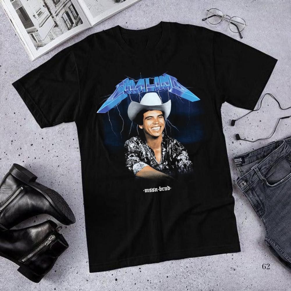 Chalino Sanchez Graphic TShirt 90s Style Heavy Cotton Unisex S5XL Short Sleeve Unisex T-Shirt M
