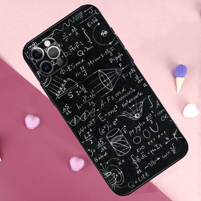 Science Chemistry Caffeine Phone Case For iPhone 17 Pro Max 14 15 16 Plus 11 Pro Max 12 13 Mini 16e 17 Air Back Cover