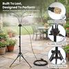 Aspersor Nebulizador de Pie Yousheng para Patio Exterior Altura Ajustable Sistema de Nebulización para Exteriores Aspersor Flexible 360 Refrigerador de Niebla Ultrafina para Patio Trasero