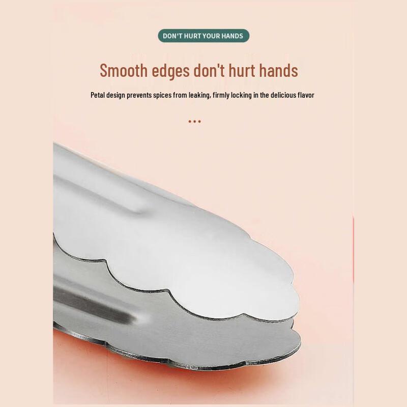 

Stainless Steel BBQ Food Tongs