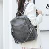 New Large Capacity Cross Shoulder Bag PU Women's Bag Business Commuter Bag Backpack