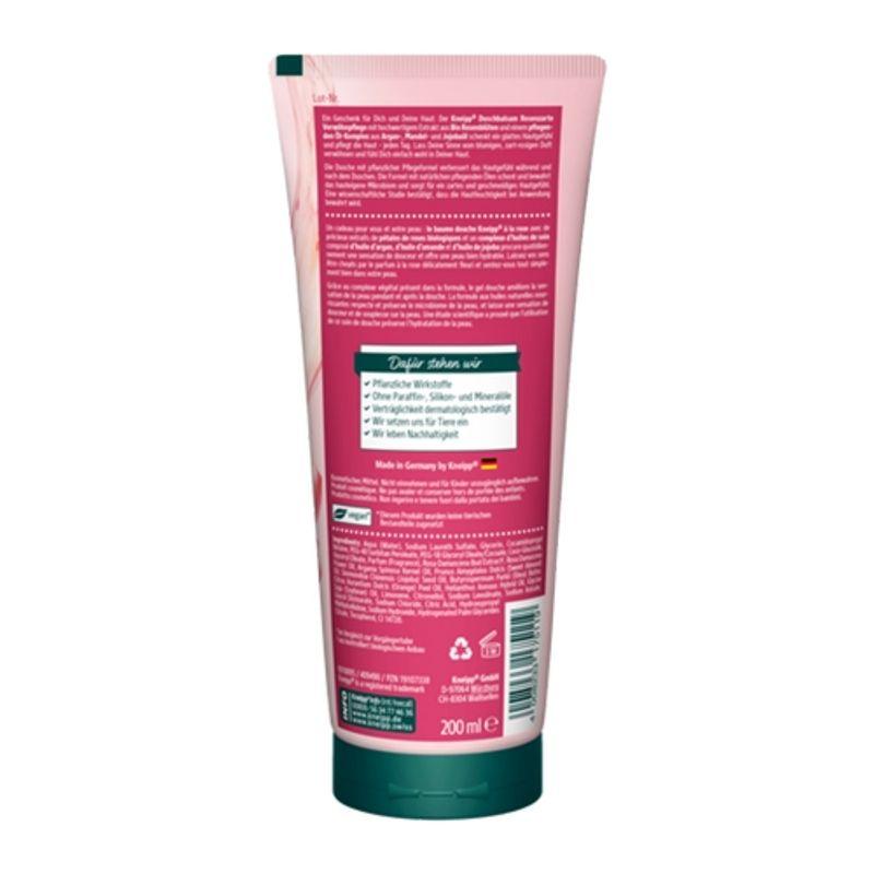 Kneipp Rose & Argan Oil Smoothing Body Wash 200ml
