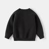 Boys' Autumn and Winte Pullover Sweater Baby Cartoon Lion Knitted Sweater Children's Thread Clothes Children's Clothing