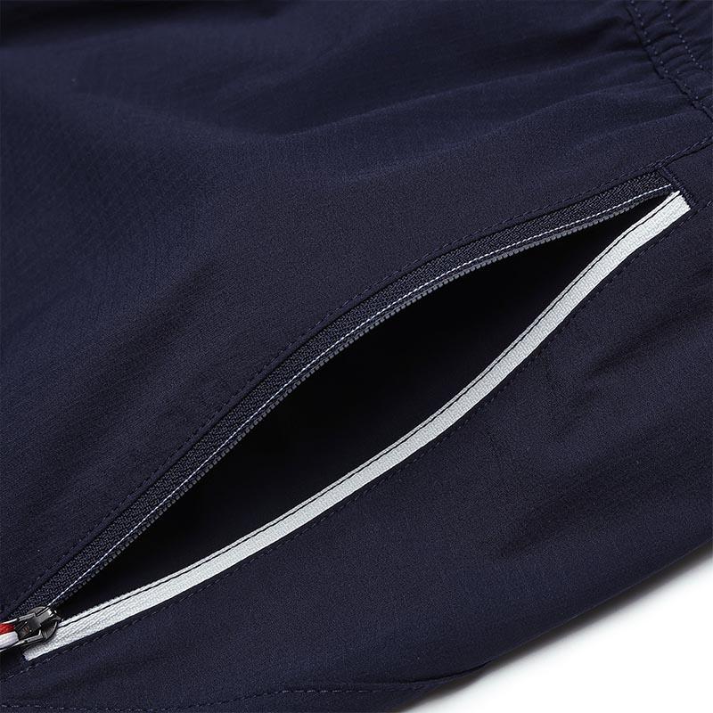 Fila Summer Trend Multi-Pocket Striped Woven Casual Shorts Men Shorts Secret-Mirror-Blue F11M439805FDB