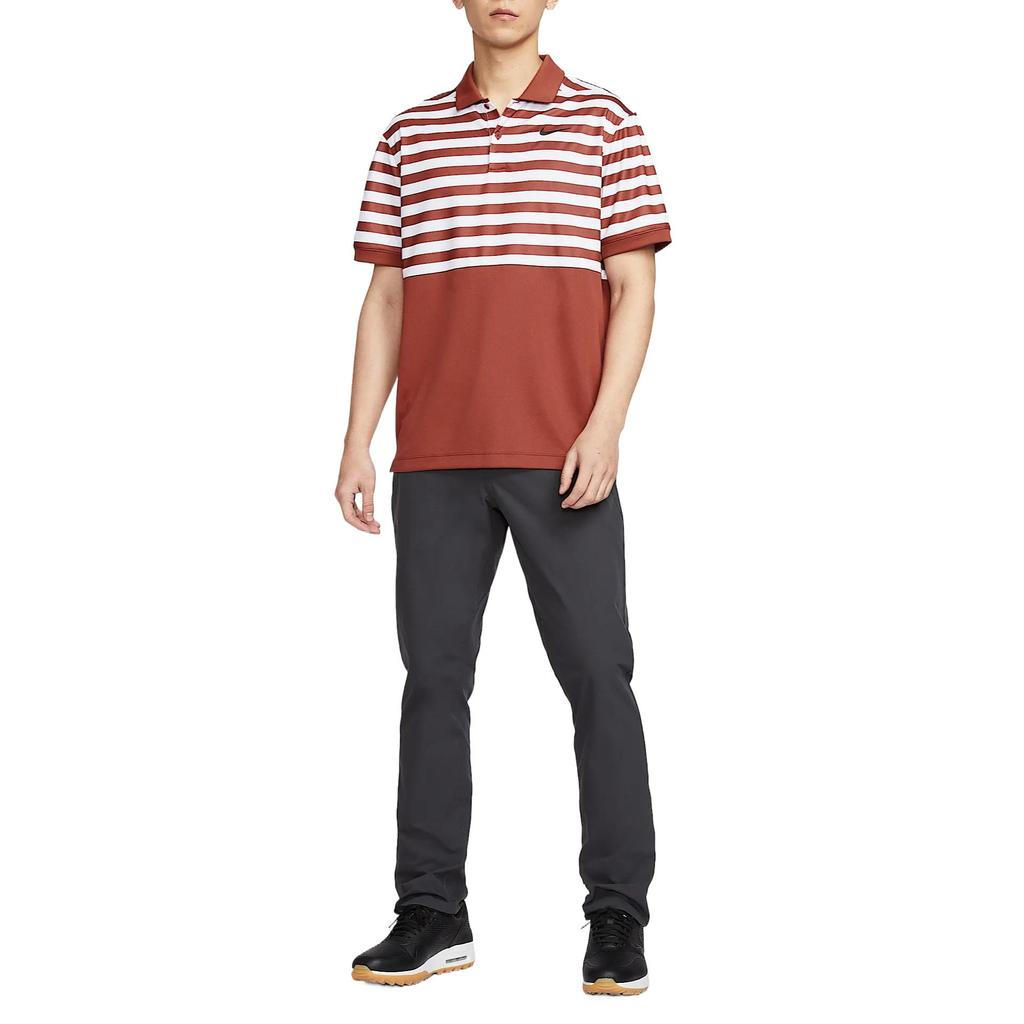 Nike Victory Dri-Fit Simple Versatile Comfortable Skin-Friendly Quick-Dry Golf Breathable Striped Short Sleeve Polo Shirt Men Polo Shirts FZ7447-662