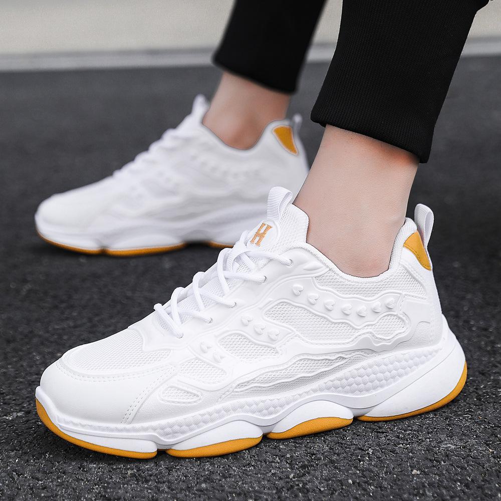 Men's Spring Mesh Sports Shoes Casual 2025 Spring New Trend Breathable Versatile Comfortable Versatile Dad Shoes