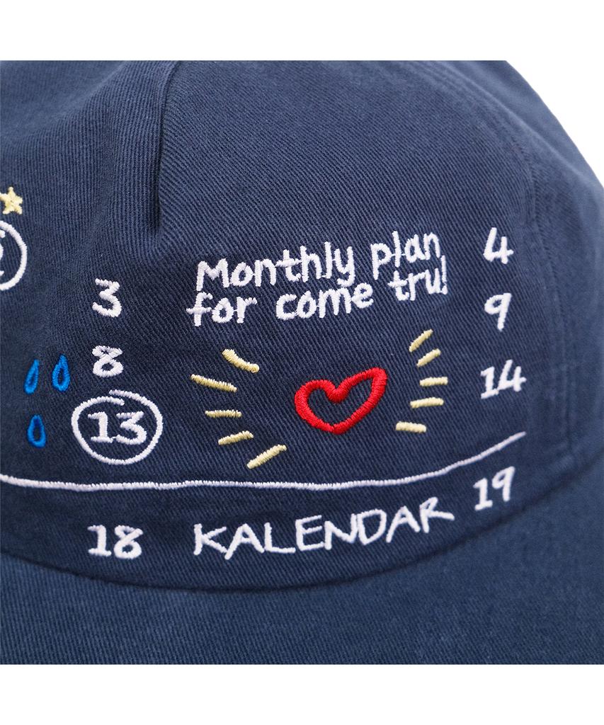 Kalenda Monthly Plan 5Pannel Cap - Navy