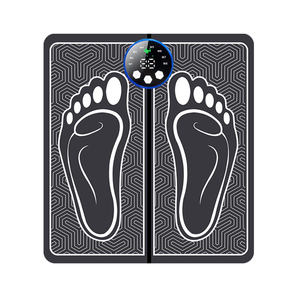 Rechargeable EMS Microcurrent Foot Massage Mat