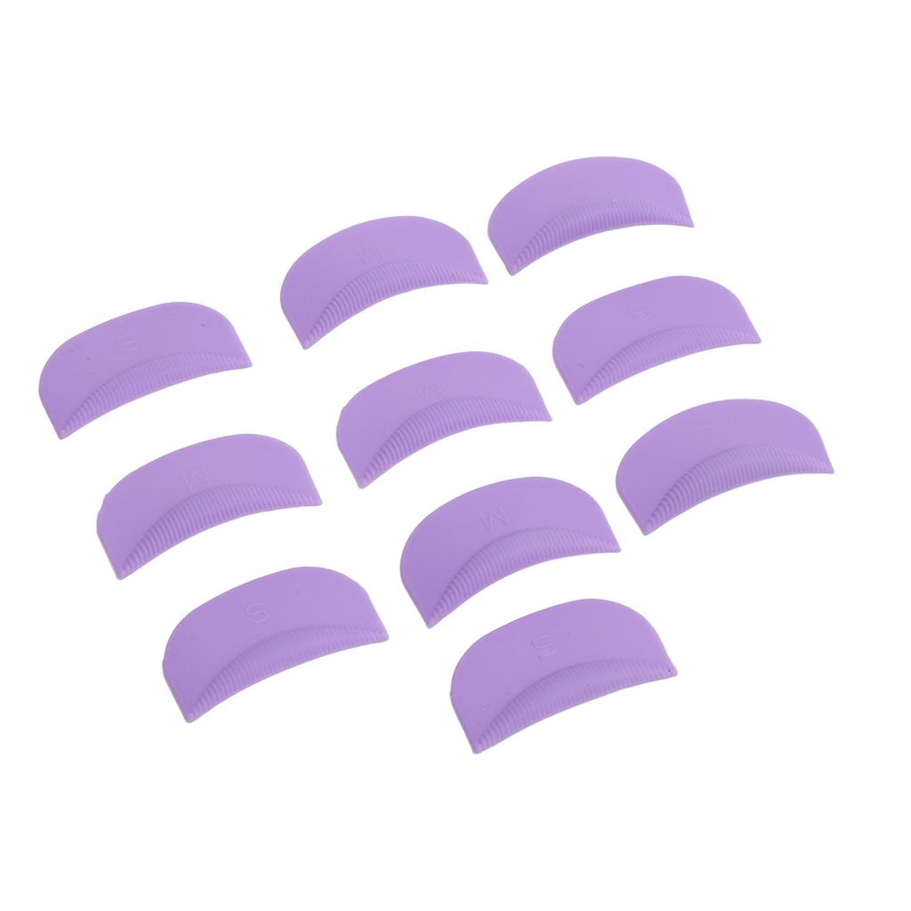15 Pair Silicone Eyelash Pads Reusable 3 Sizes Lash Perm Lash Lift Rods Eyelash Perming Curler Lash