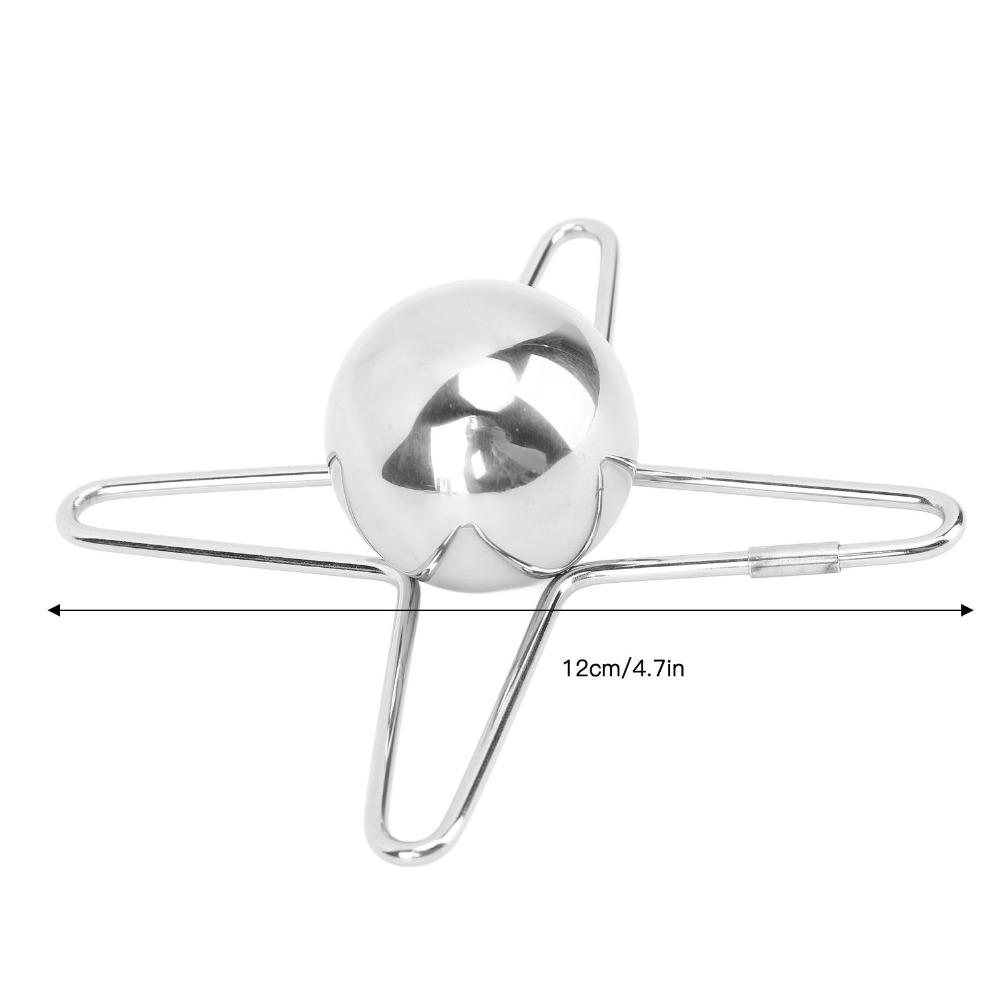 40mm Round Shape Stainless Steel Cooler Ball Solid Metal Core Ice Cooling Ball  For Cocktails