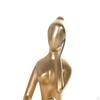 Statue Figurine, Small Decor Yoga Figure, Abstract Art, Lady Figure Statue, for Cabinet Bookshelf