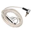 Earphone Upgrade Cable Silver Plated Copper 184 Core MMCX Replace Headset Wire with Mic Volume Control for SE846 SE535