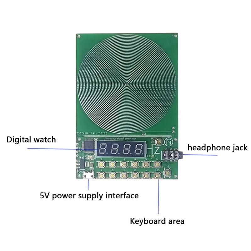 Schumann Waves Generator Tunables Frequency Module Direct Operation Computer Accessory ABS Construction For Computer