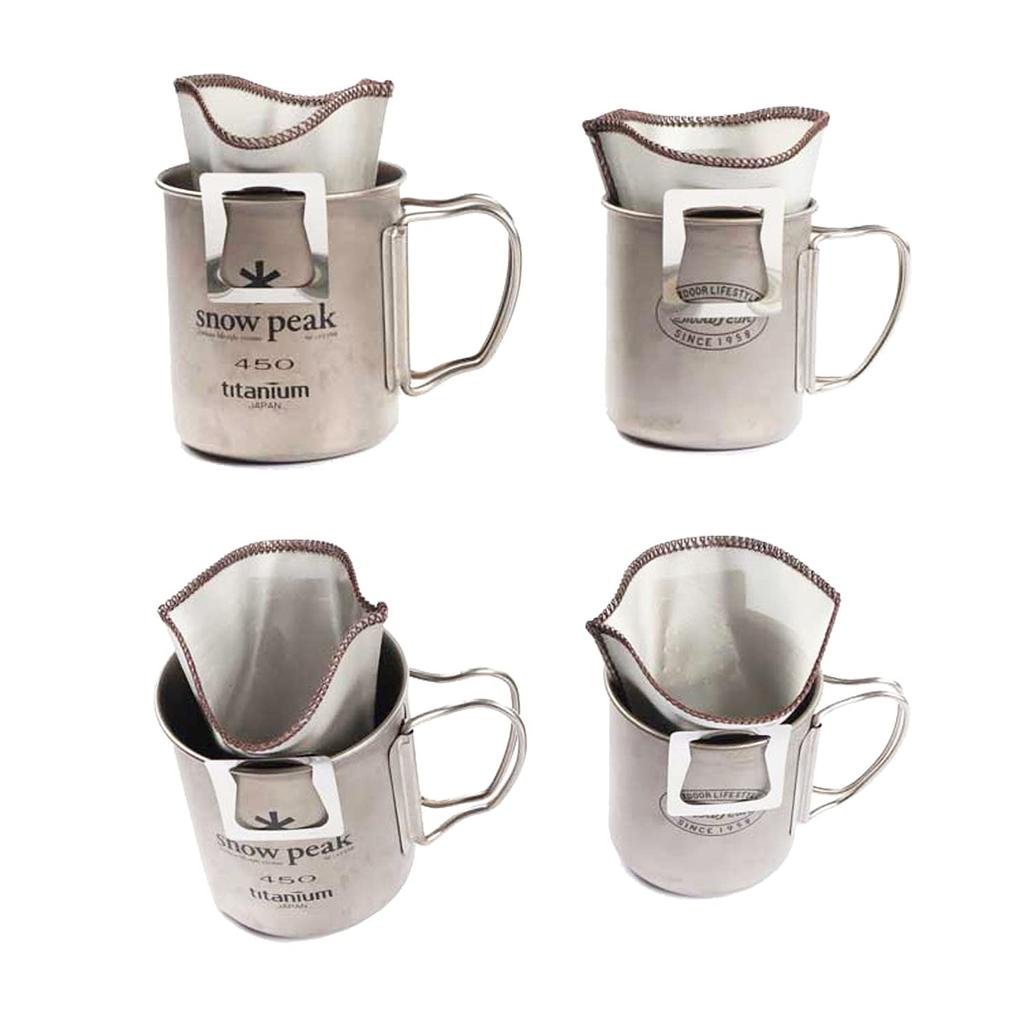 Euro Kitchen Kasai (eurokitchen KASAI) Euro Kitchen (eurokitchen) Reusable coffee drip bag for 1-2 cups, 1 piece, Width 13 x Depth 0.3 x Height 7.5 cm