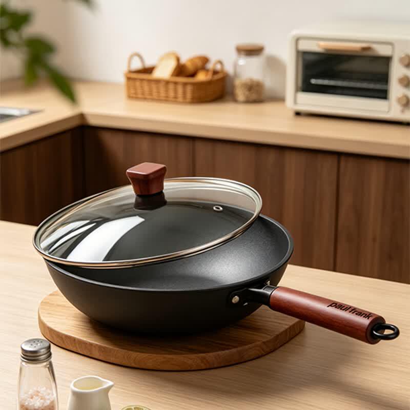 paul frank 32cm Titanium-Infused Iron Wok