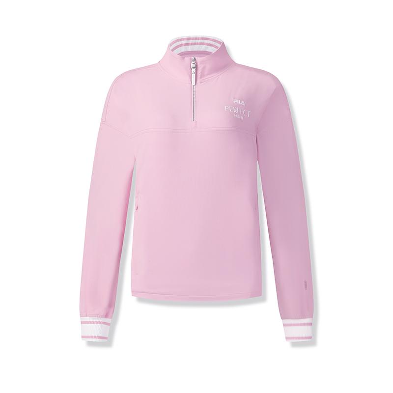 New FILA Sweatshirt Women's Heartbeat Pink A11W513214F-PK