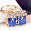 Fashion Cute Crystal Women Rhinestone Bag Lady Wedding Jewelry Trinket Car Girl Gift Bag Charm