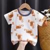 Children's Pure Cotton Short-Sleeved T-Shirt: Summer Style for Girls & Boys