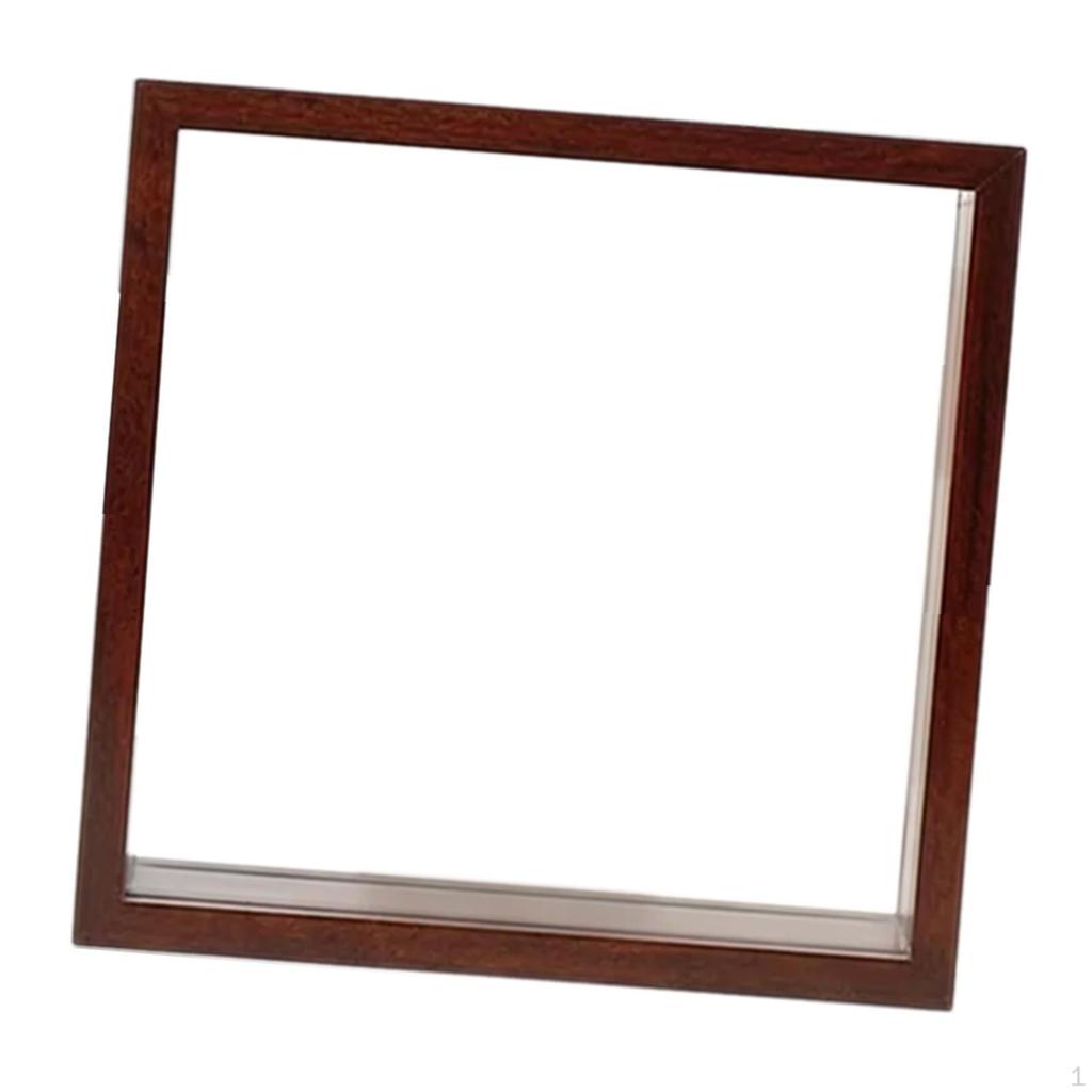 Ramka na pamiątki podróżne z przezroczystym etui dwustronnym na pamiątki, rękodzieło, dzieła sztuki