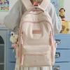 Zaino alla Moda Grande Capacità Zaino Casual Fiocco Semplice Zaino Scolastico per Studenti delle Medie Zaino di Alto Valore