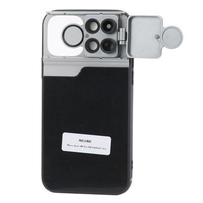 Multi Lens Phone Case for iPhone 12Pro with TelephotoMacroFisheyeCPL Filter Lens