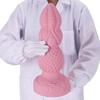 Extra Large Alien-Shaped Anal Plug - Liquid Silicone SM Sex Toy for Men & Women, Ergonomic Posterior Pleasure Device
