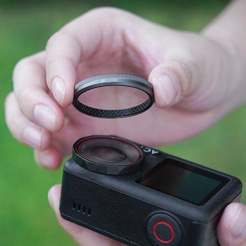 CPL/ND8/ND16/ND32/ND64 Filter Optical Glass Clear Imaging for Action 3/4/5 Accessories Waterproof Dirt-Resistant