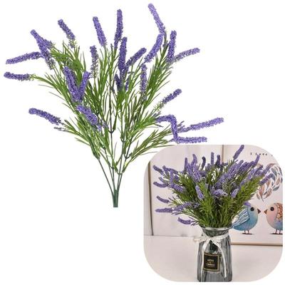 Heidezweige Dekorative Kunstblumen für Vase Strauß Komposition 40cm