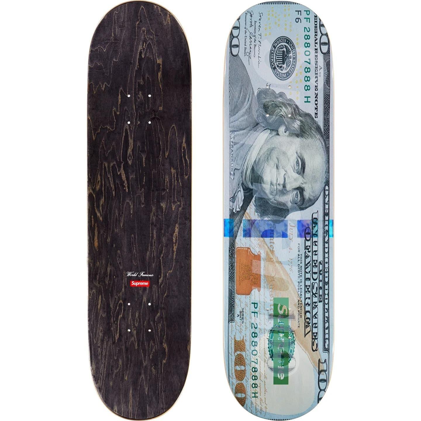 Supreme Money Logo Skateboard Multi One-Size