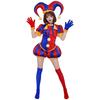 L'incredibile Circo Digitale Pomni Costume Cosplay 13 Stili Bambini Adulti Outfit da Clown Halloween Carnevale Tuta per Esibizioni sul Palco