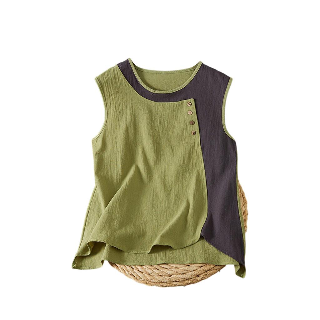 Damenweste Mode Lässige T-Shirt Tops Rückenfreies Design Weste Ärmelloses T-Shirt Oberbekleidung Unterbekleidung Unterteil Sling