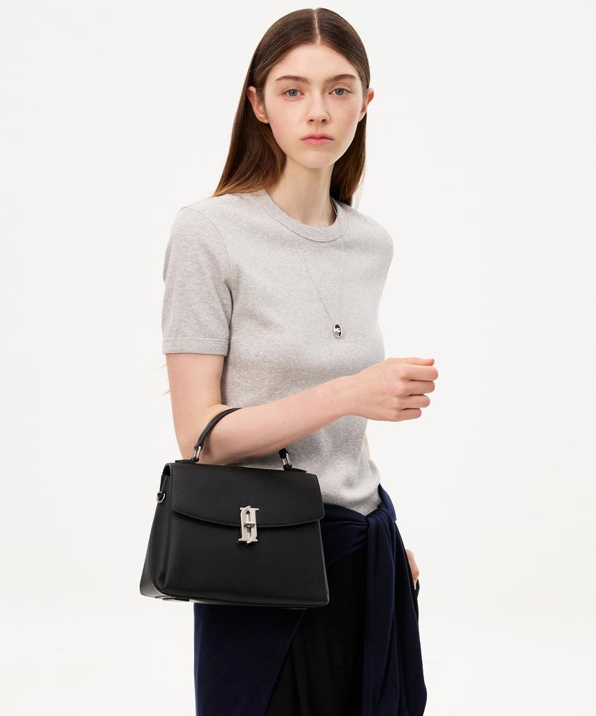Jestina Joelle Fallin Sm Round Satchel Bk (Jhnchd5Bf834Bk010)