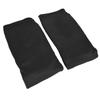 2 Stück Verdickter Sport Beinschutz Beinschutz Schienbeinschoner Schutzausrüstung für Karate Muay Thai Sandablack M