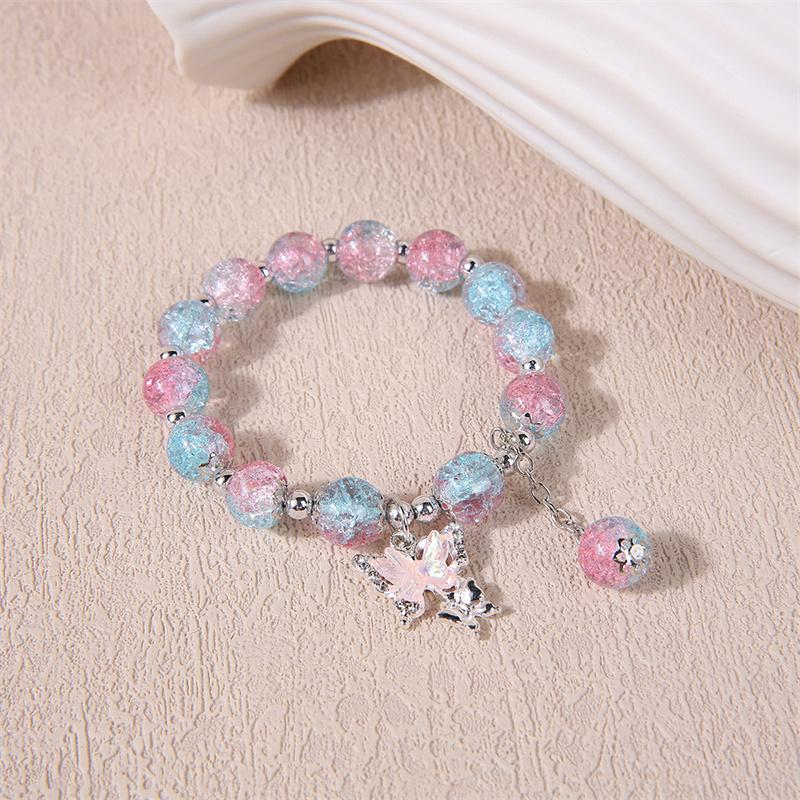 

Модный Изысканный Браслет из Бусин с Бабочками Универсальный Простой Браслет для Женщин Сладкий Темперамент Браслет Ювелирные Изделия Подарки