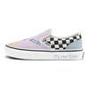 Vans Slip-On Series Casual Low-Top Kids Skate Shoes Kids sneaker Pink Blue VN0A5KXM89C