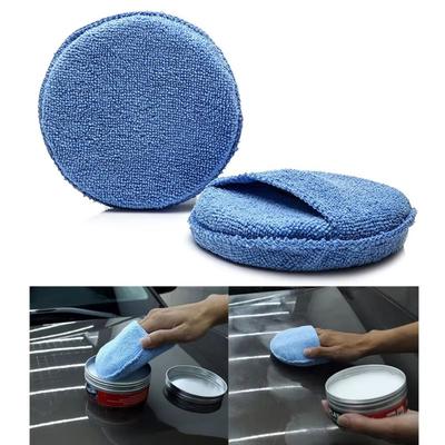 6pcs Machine Washable Wax Applicator Pads Double-sided Cleaning Sponge Wipe  Clean Washing Tool
