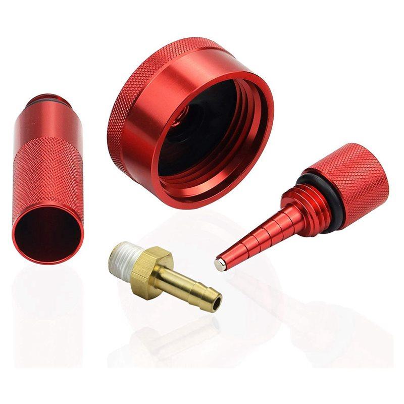 Premium-For Honda Eu2000i Eu1000i Generator Extended Run Brass Hose Fitting Gas Cap Change Replacement Oil Dipstick Funnel Magne